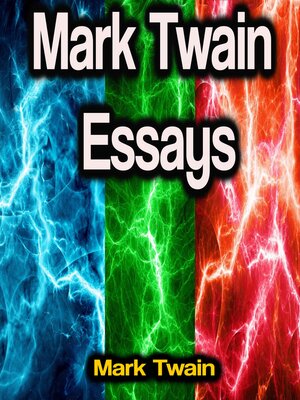 cover image of Mark Twain Essays